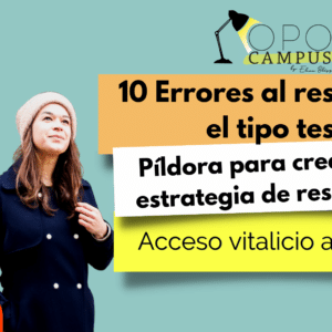10 errores al contestar tipo test