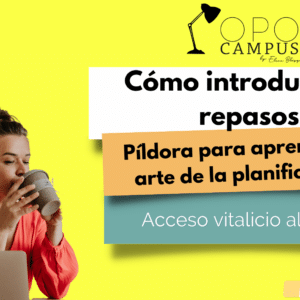 Cómo introducir los repasos