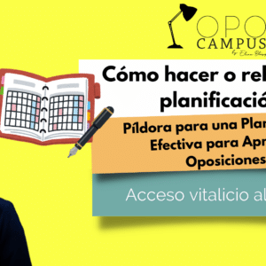 Cómo hacer o rehacer la planificación