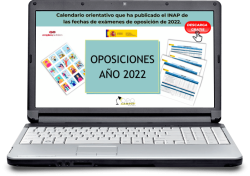 Calendario oficial de oposiciones 2022
